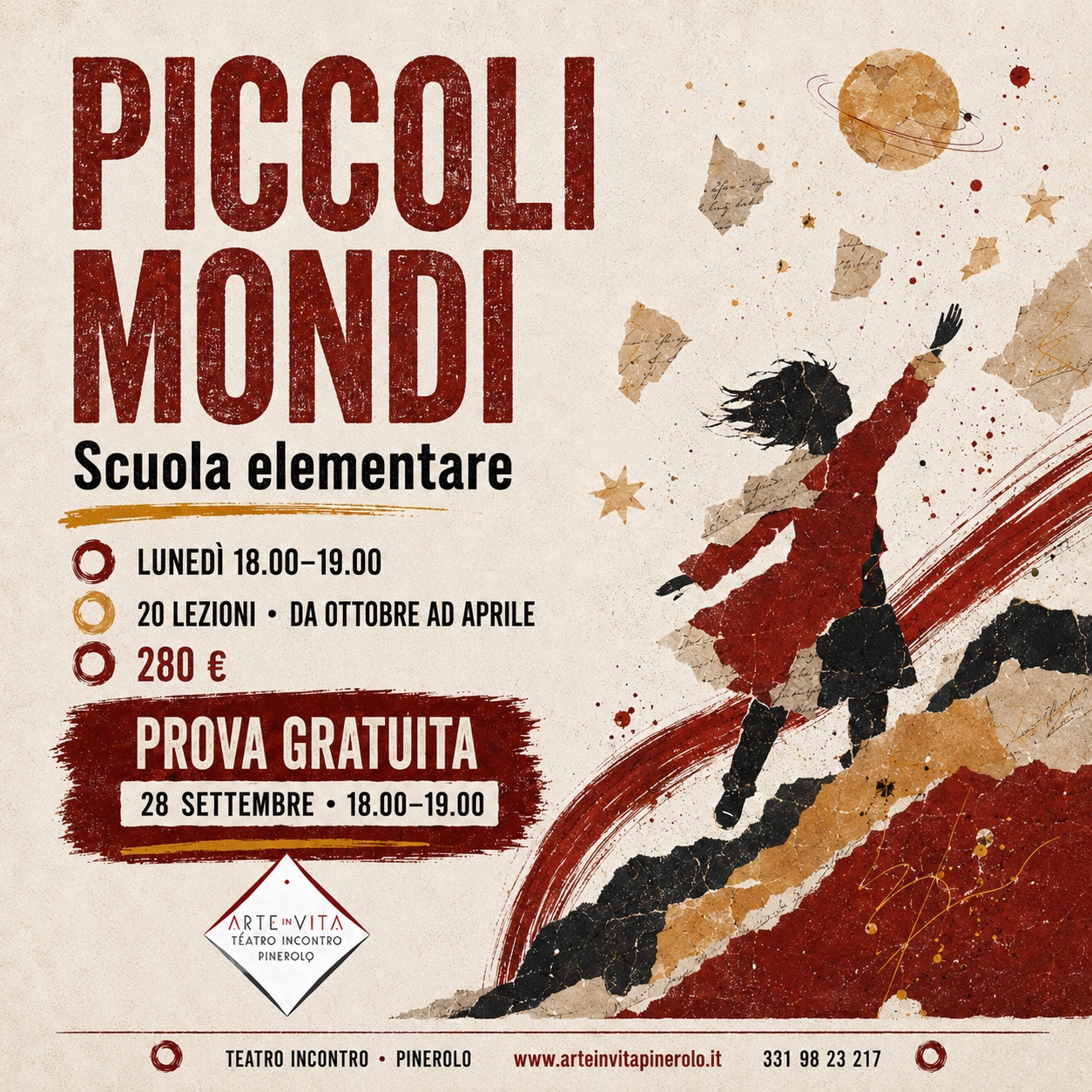Locandina del corso Piccoli Mondi, Scuola elementare