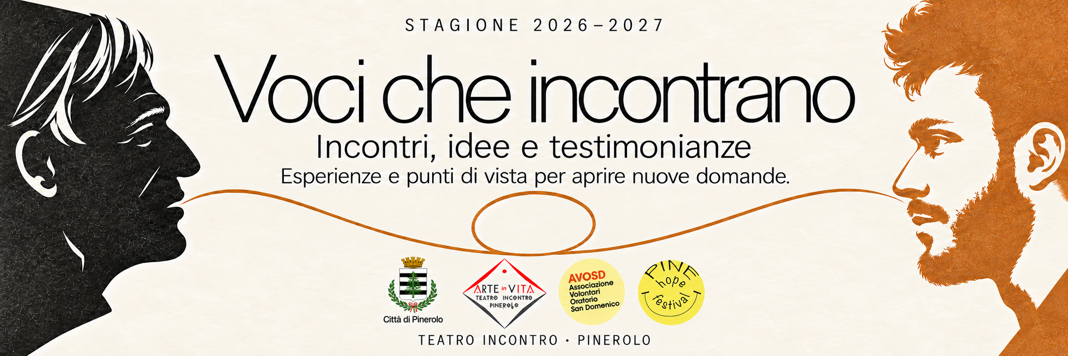 Copertina della rassegna Voci che incontrano