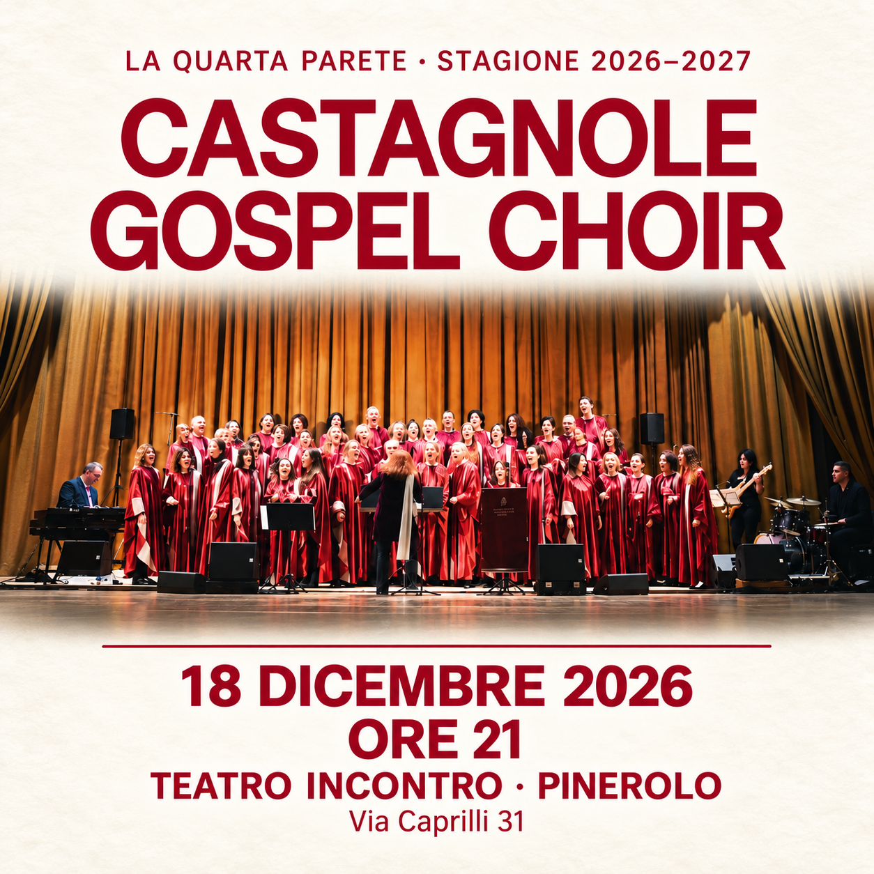 Castagnole Community Choir — La Quarta Parete 2026/27
